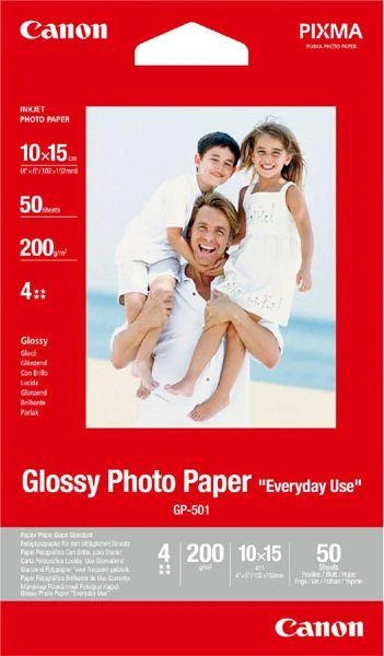 CANON GP-501 4X6INCH (10X15) 50 SHEETS