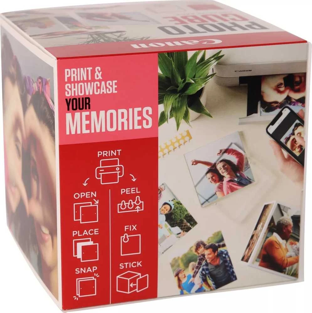 Canon PP-201 5X5 PHOTO CUBE CREATIVE/PAK Baltas Rožinis (40 LAPŲ) + ACR