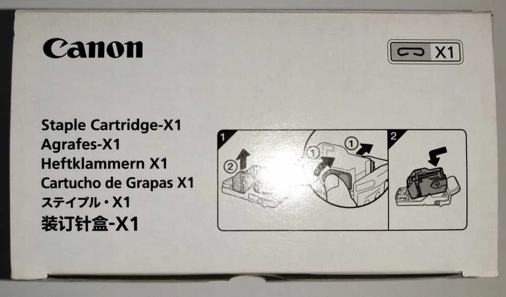 Spausdintuvo Priedas - Canon Segtukai X1 140x75x50mm