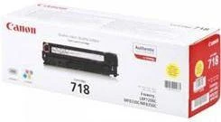 Canon CRG 718 (2659B002) Lazerinė kasetė, Geltona
