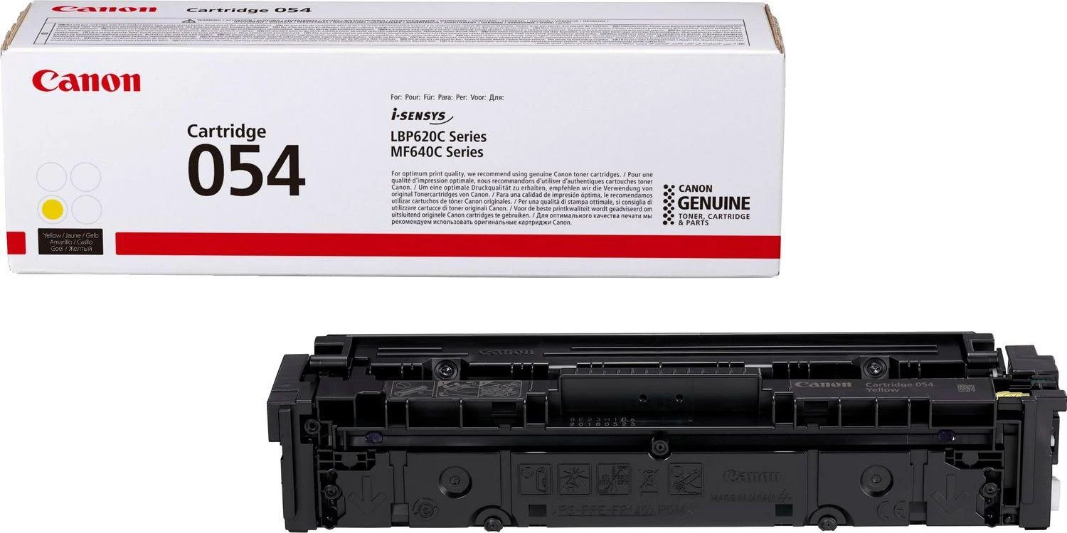 Canon 054 | Toneris cartridge | Geltona