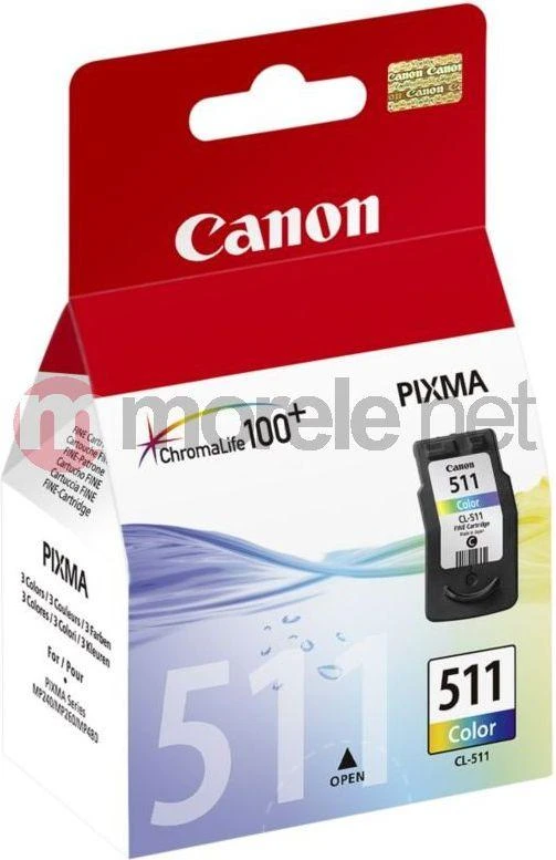 Rašalo kasetė CANON CL-511/2972B001, Spalvota