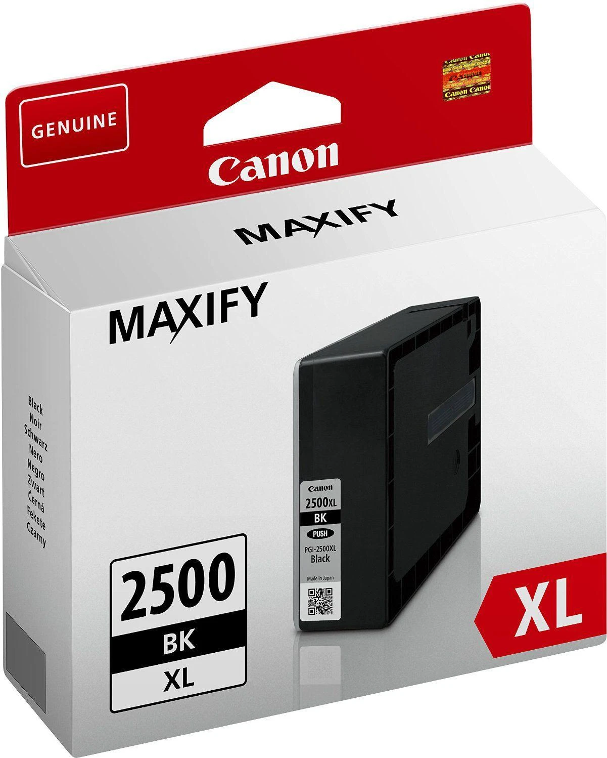 CANON 1LB PGI-2500XL BK rašalo kasetė juodas didelės talpos 1 pak.