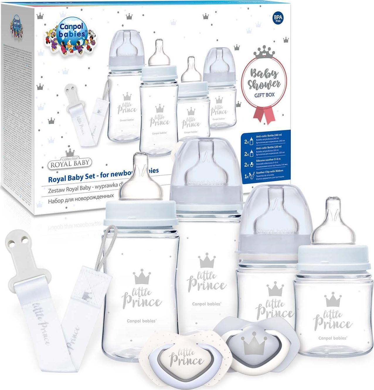 Canpolbabies CANPOL BABIES naujagimio rinkinys ROYAL BABY, 0+, mėlynas