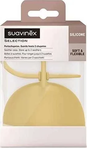 Canpol SUAVINEX - 401535-SILIKONINIS DĖKLAS ZINDUKUI/GARSTYČIŲ SPALVOS/NEW ALL SILICONE