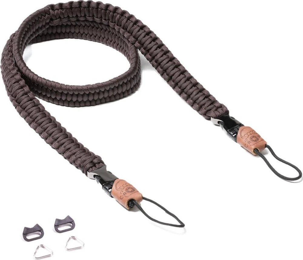 „Canyon C-ROPE“ kameragurtas keliautojui iš parakordo virvės, 100 cm, tamsios kavos spalvos, mažmeninė prekyba