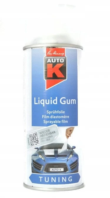 Auto_K Dažai gumos pagrindu 233256 Auto K, 400 ml