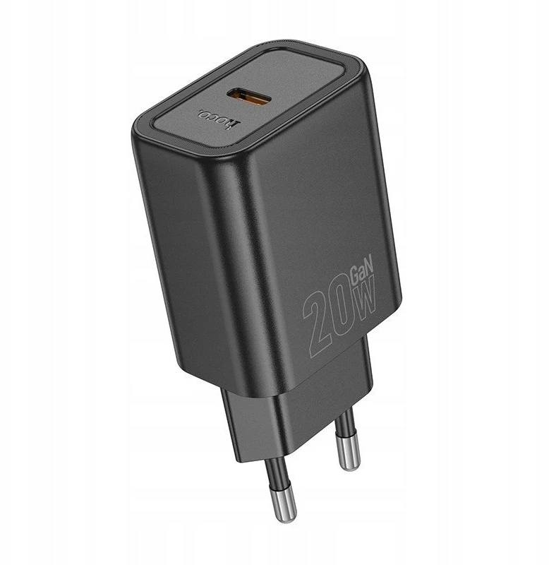 Įkroviklis Hoco N60 20W GaN USB-C juodas