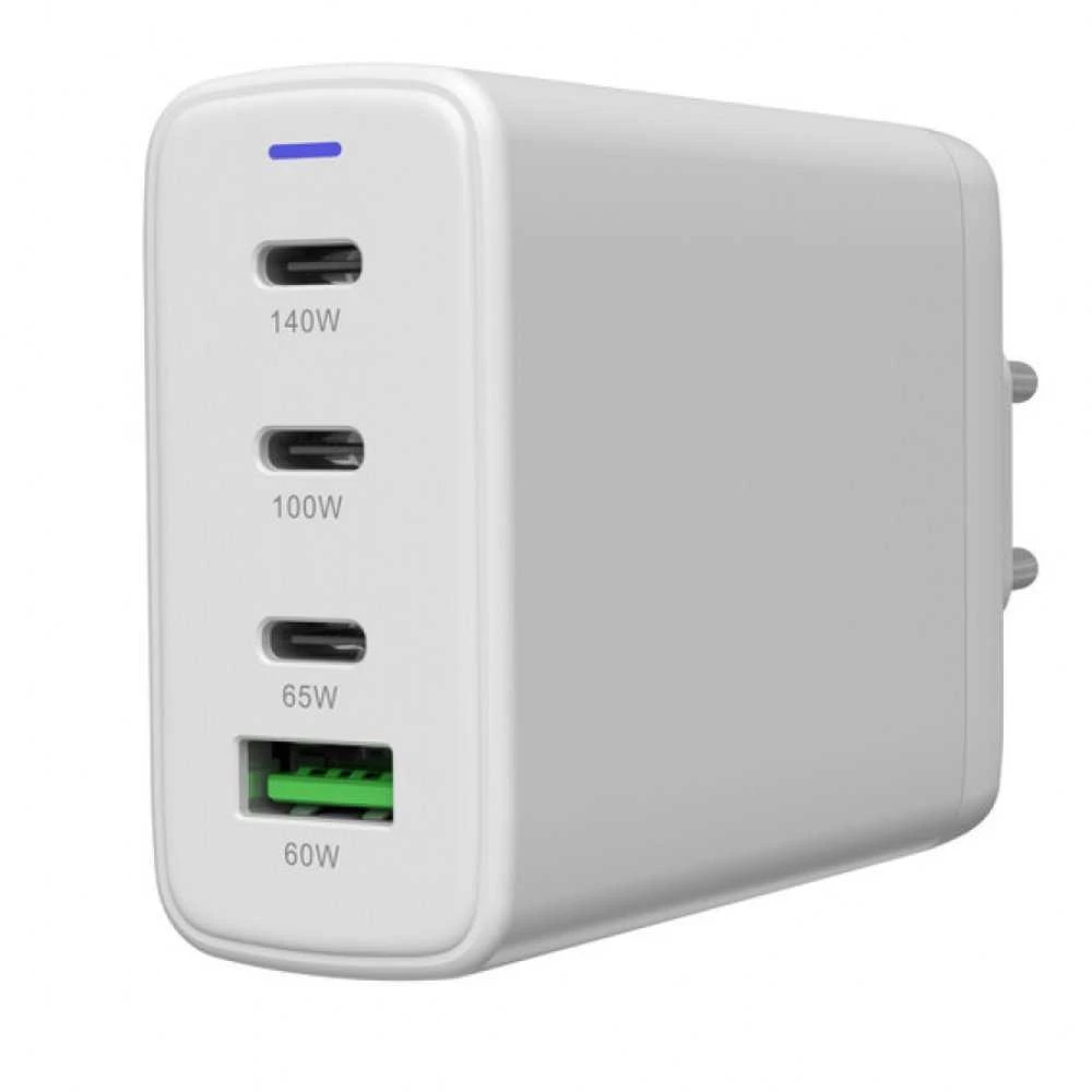 CANYON įkroviklis CU140ACC GaN 150W 3xPD 1xQC EU Baltas