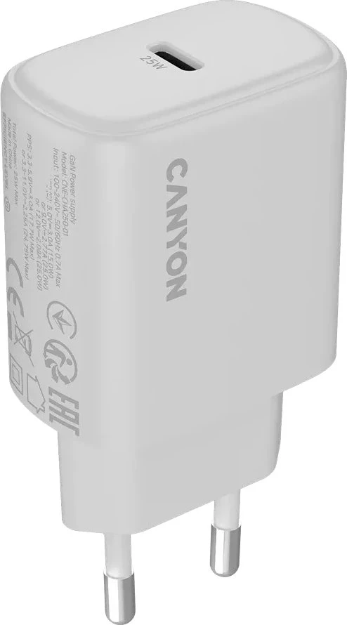 „Canyon OnCharge 250 25W 1xPD EU Balta“