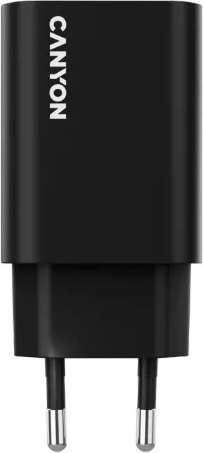 CANYON įkroviklis OnCharge 30CL, maksimali galia 30W, 1xPD, ES, juodas