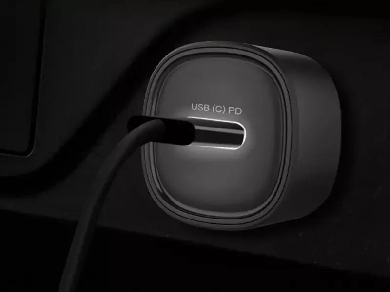 CANYON automobilio įkroviklis OnDrive 30 PD 30W USB-C Juodas