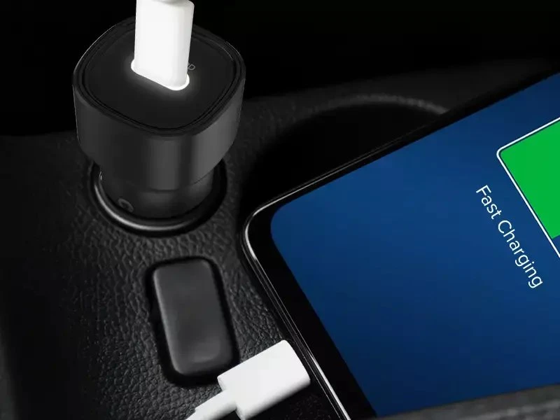 CANYON automobilio įkroviklis OnDrive 30 PD 30W USB-C Juodas