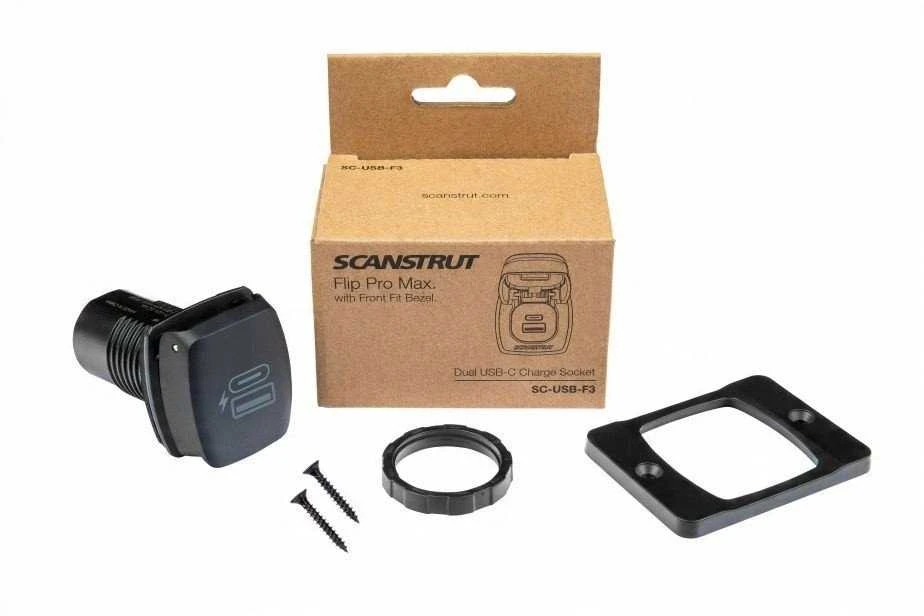 Canyon Įkroviklis USB-A/C 36W 12/24V Scanstrut SC-USB-F4