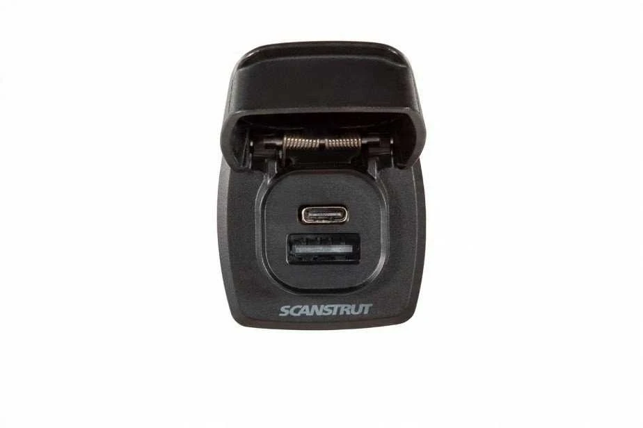 Canyon Įkroviklis USB-A/C 36W 12/24V Scanstrut SC-USB-F4