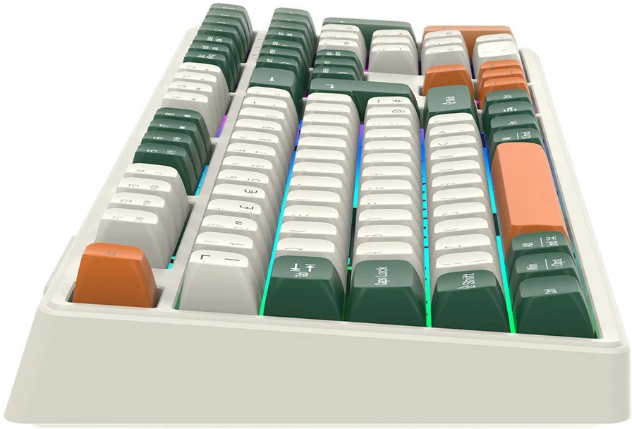 CANYON klaviatūra Shadder GKW-11 Mech RGB UK/US Wireless Baltas