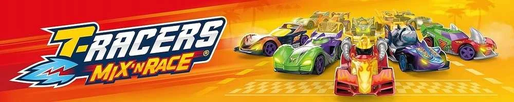 Canyon T-Racers Mix'N lenktyninių automobilių lenktyninių automobilių rinkinys iš 3 transporto priemonių