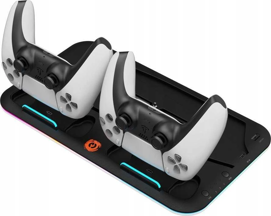 CANYON šaldymo stovas CS-5 RGB PS5 Charge Juodas