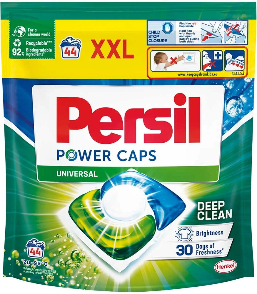 KAPSULĖS SK PERSIL POWER CAP Baltas 44VNT
