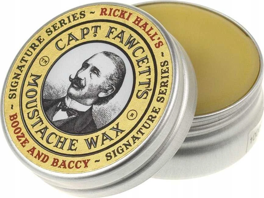 Captain Fawcett Ricki Hall ūsų ir tabako vaškas, 15 ml