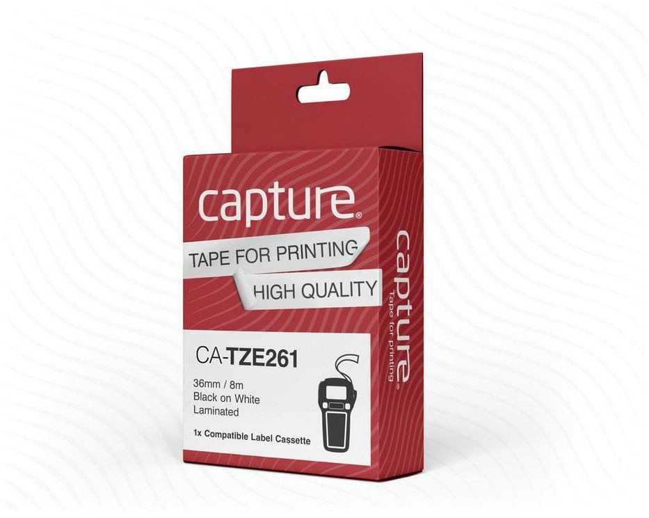 „Capture Capture“ CA-TZE261 ženklinimo juostos