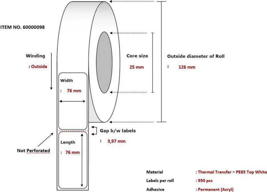Capture Label 76x76 - Core 25.