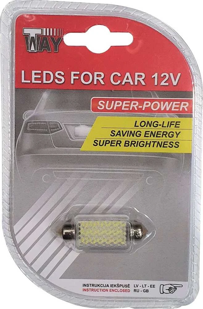 T Way Automobilio lemputė AutoDuals CB85319, LED, balta, 12 V