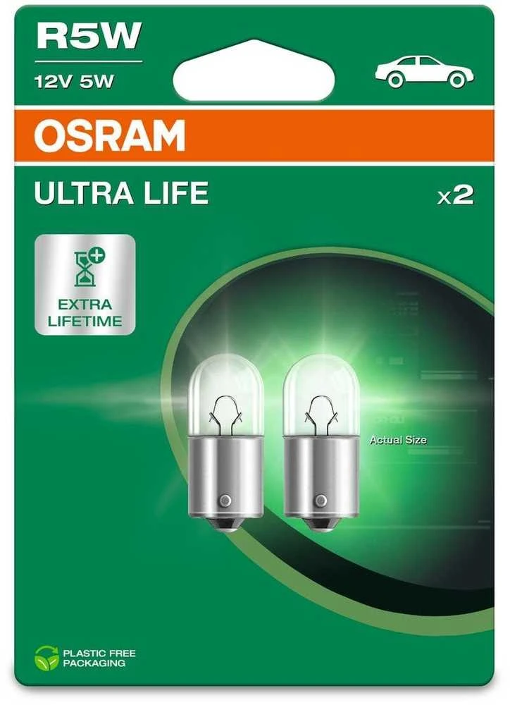 LEMP AUT OSRAM 5007ULT-02B 5W 12V BLI2