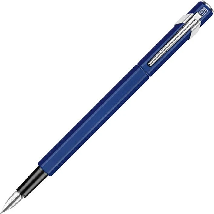 Mėlynas Caran d'Ache 849 plunksnakotis