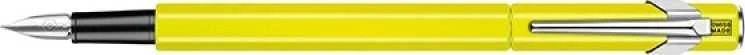 Caran d`Arche rašiklis 849 Fluo Line, F, geltona