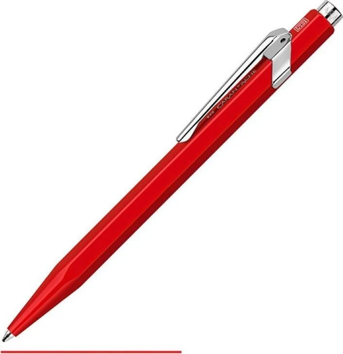Caran d`Arche CARAN D'ACHE 849 Classic Line tušinukas, M, raudonas su raudonu užpildu