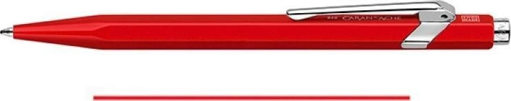 Caran d`Arche CARAN D'ACHE 849 Classic Line tušinukas, M, raudonas su raudonu užpildu