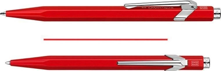 Caran d`Arche CARAN D'ACHE 849 Classic Line tušinukas, M, raudonas su raudonu užpildu
