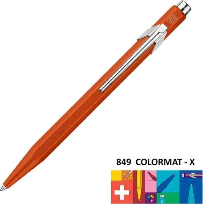 Caran d`Arche Długopis CARAN D'ACHE 849 Colormat-X, M, oranžinė