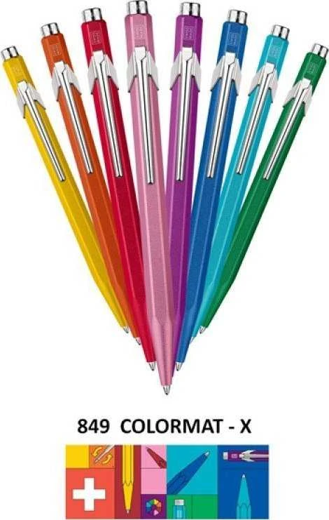 Caran d`Arche Długopis CARAN D'ACHE 849 Colormat-X, M, oranžinė
