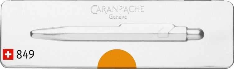 Caran d`Arche Długopis CARAN D'ACHE 849 Pop Line Fluo, M, dėžutėje, oranžinė