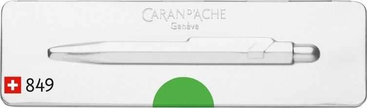 Caran d`Arche Długopis CARAN D'ACHE 849 Pop Line Fluo, M, dėžutėje, žalia