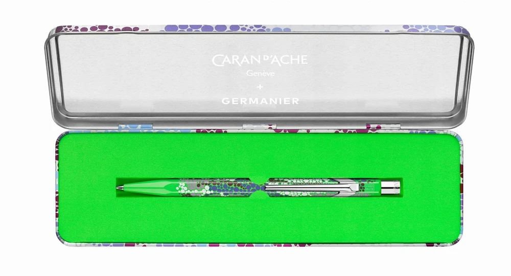 Caran d`Arche CARAN D'ACHE 844 Germanier mechaninis pieštukas, 0,5 mm, dėžutėje, neoninės žalios spalvos