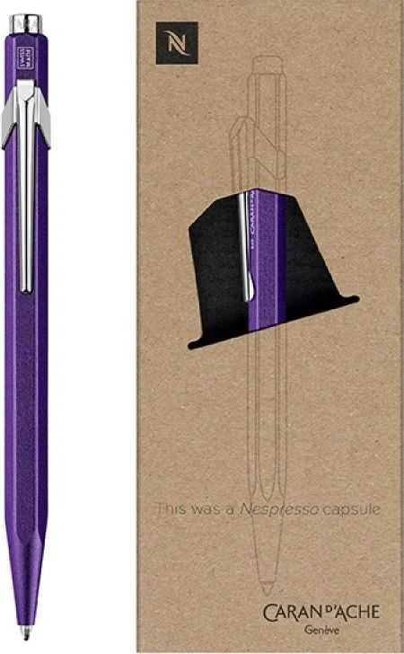 Caran d`Arche Długopis CARAN D'ACHE 849 Nespresso Arpeggio, M, dėžutėje, violetinė