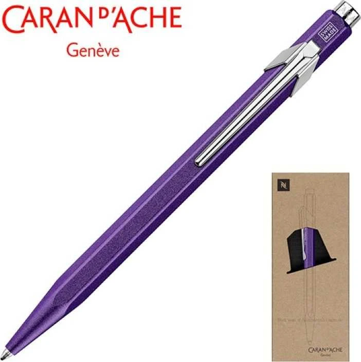 Caran d`Arche Długopis CARAN D'ACHE 849 Nespresso Arpeggio, M, dėžutėje, violetinė