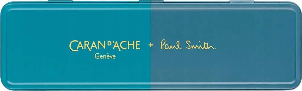 Caran d`Arche CARAN D'ACHE 849 Paul Smith Tušinukas Edition 4, M, dėžutėje, žalsvai mėlyna/plienas