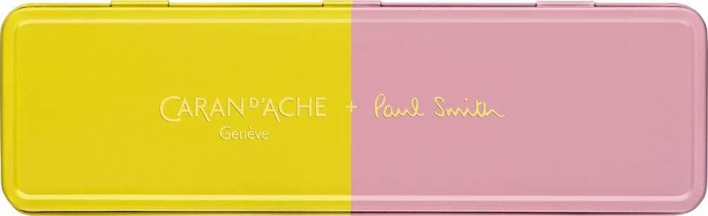 Caran d`Arche CARAN D'ACHE 849 Paul Smith Tušinukas Edition 4, M, dėžutėje, Chartreuse/Rose
