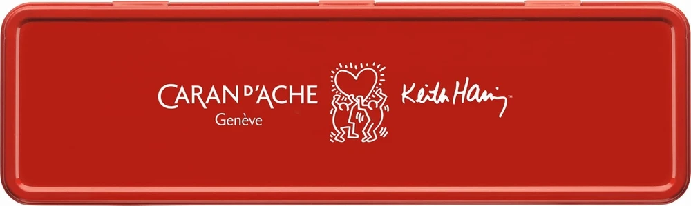 Caran d`Arche CARAN D'ACHE 849 tušinukas, Keithas Haringas, dėžutėje, baltas