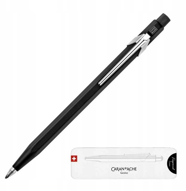 Caran d`Arche CARAN D'ACHE Fixpencil mechaninis pieštukas, 3 mm, dėžutėje, juodas