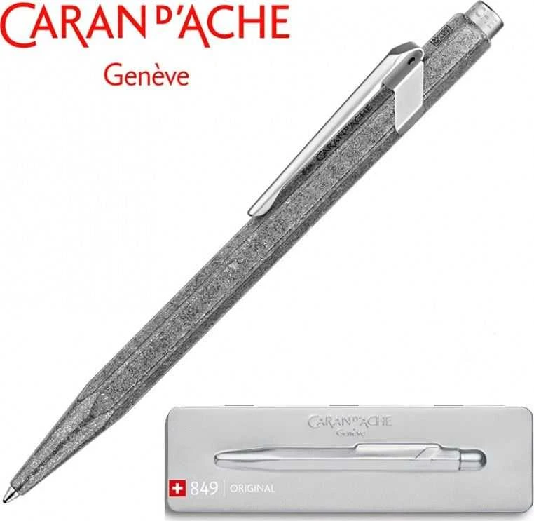 Caran D'ache Caran Darche Caran d `Arche Długopis CARAN D' ACHE 849 Original, M, dėžutėje, Sidabrinė