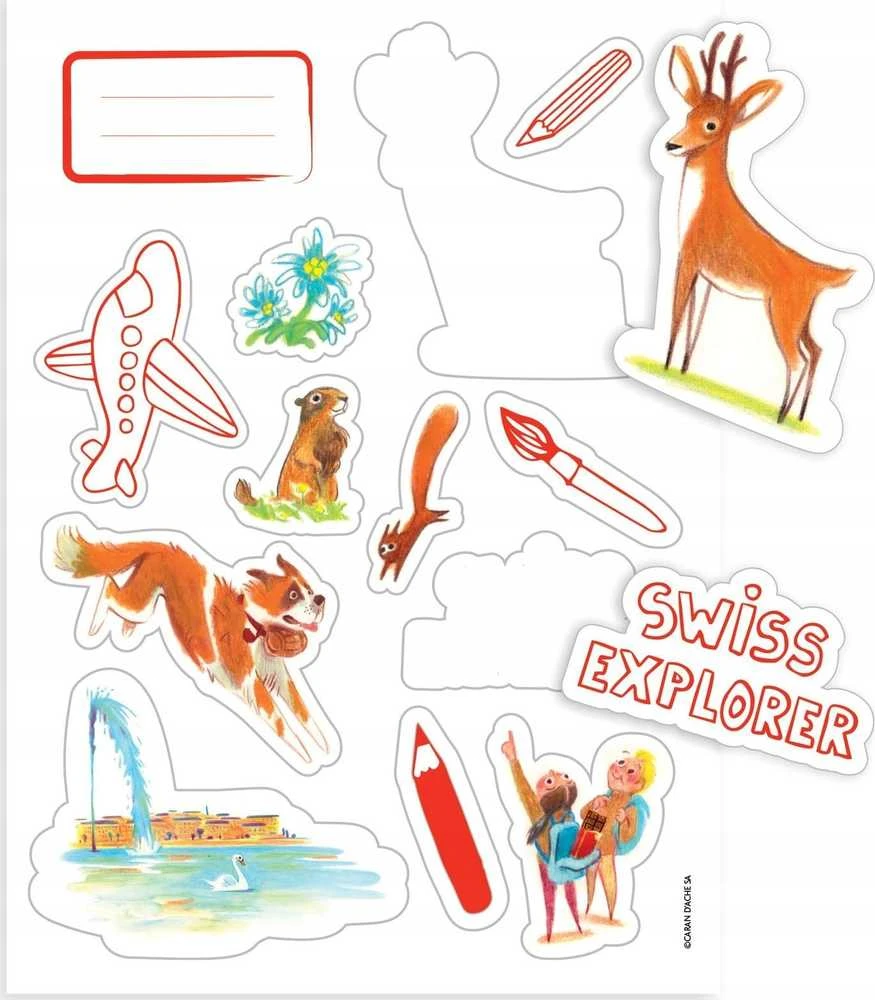 Caran d`Arche Metalinis dėklas su CARAN D'ACHE Swisscolor pieštukais