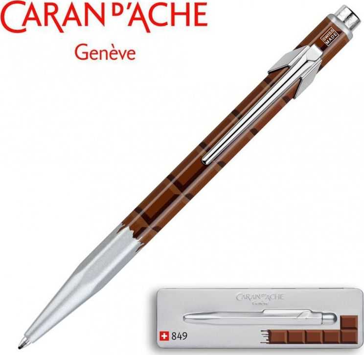 Długopis automatinis Caran d'Ache 849 Pop CHOCOLATE