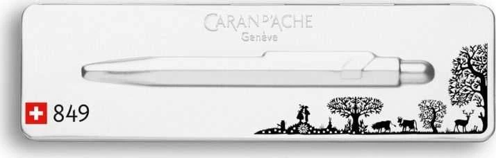 Caran d'Ache 849 tušinukas metalinėje pakuotėje