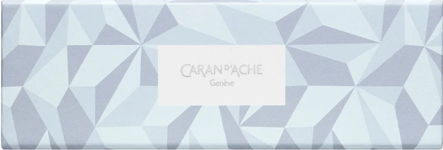 Caran D'ache Caran d`Arche XMAS25 dvispalvės kreidelės „Alpine Frost“, 9 vnt., teptukas, dėžutėje, įvairių spalvų