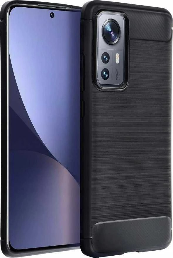 Oem CARBON dėklas skirtas Xiaomi Redmi 14C juodos spalvos
